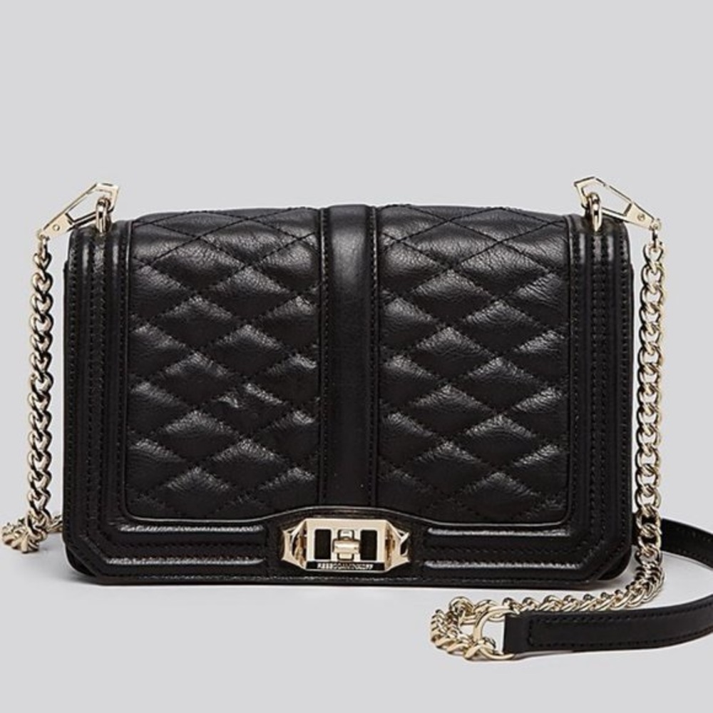 Rebecca Minkoff Quilted Love Leather Crossbody